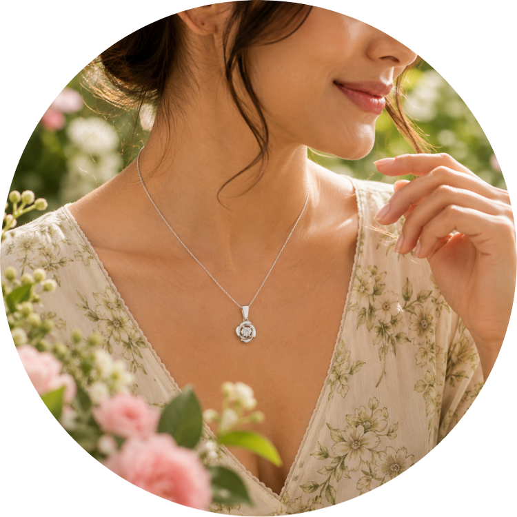 Floral & Nature Pendant Collection