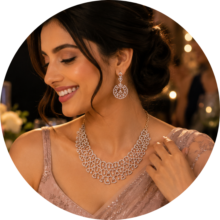 Party & Evening Necklace Sets Collection