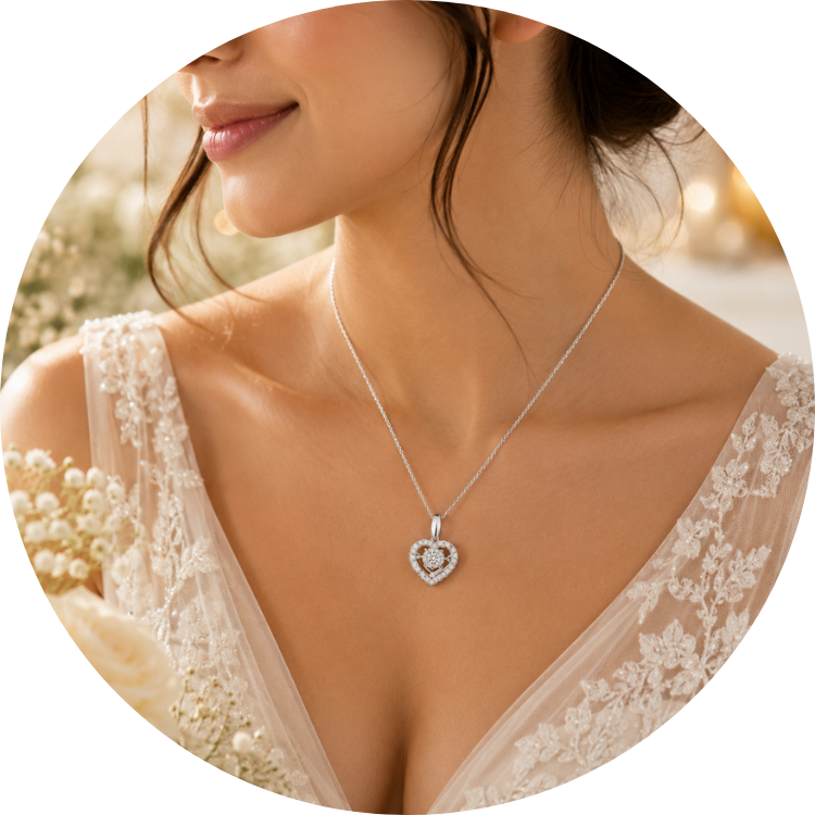 Solitaire & Halo Pendant Collection