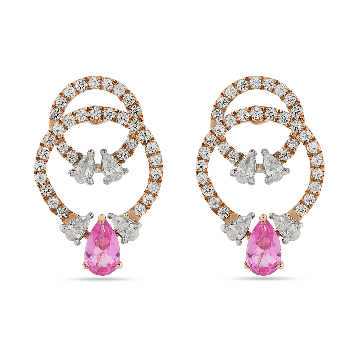 Radiant Garden Drop Earrings for Festive Elegance