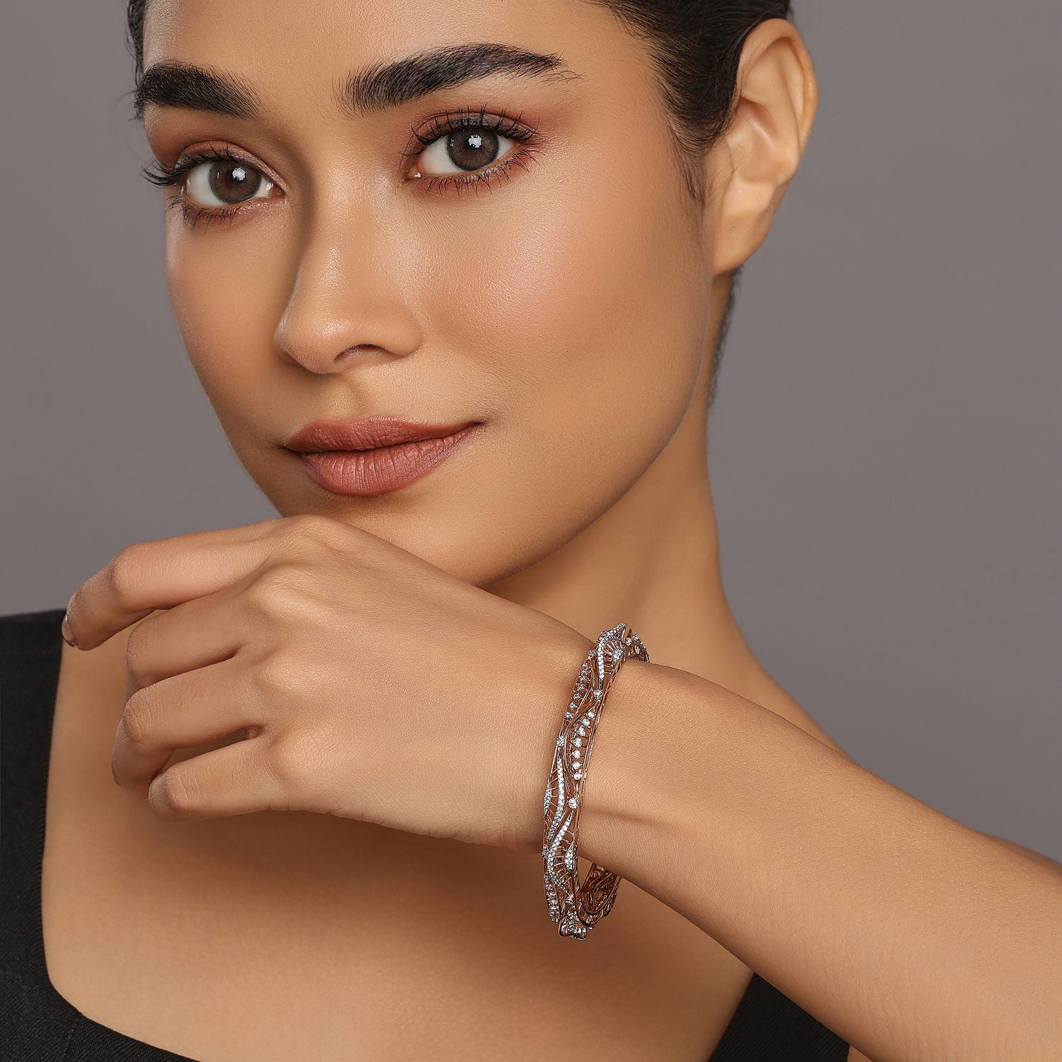 Two-Way Stackable Designer Bangles-Versatile Elegance