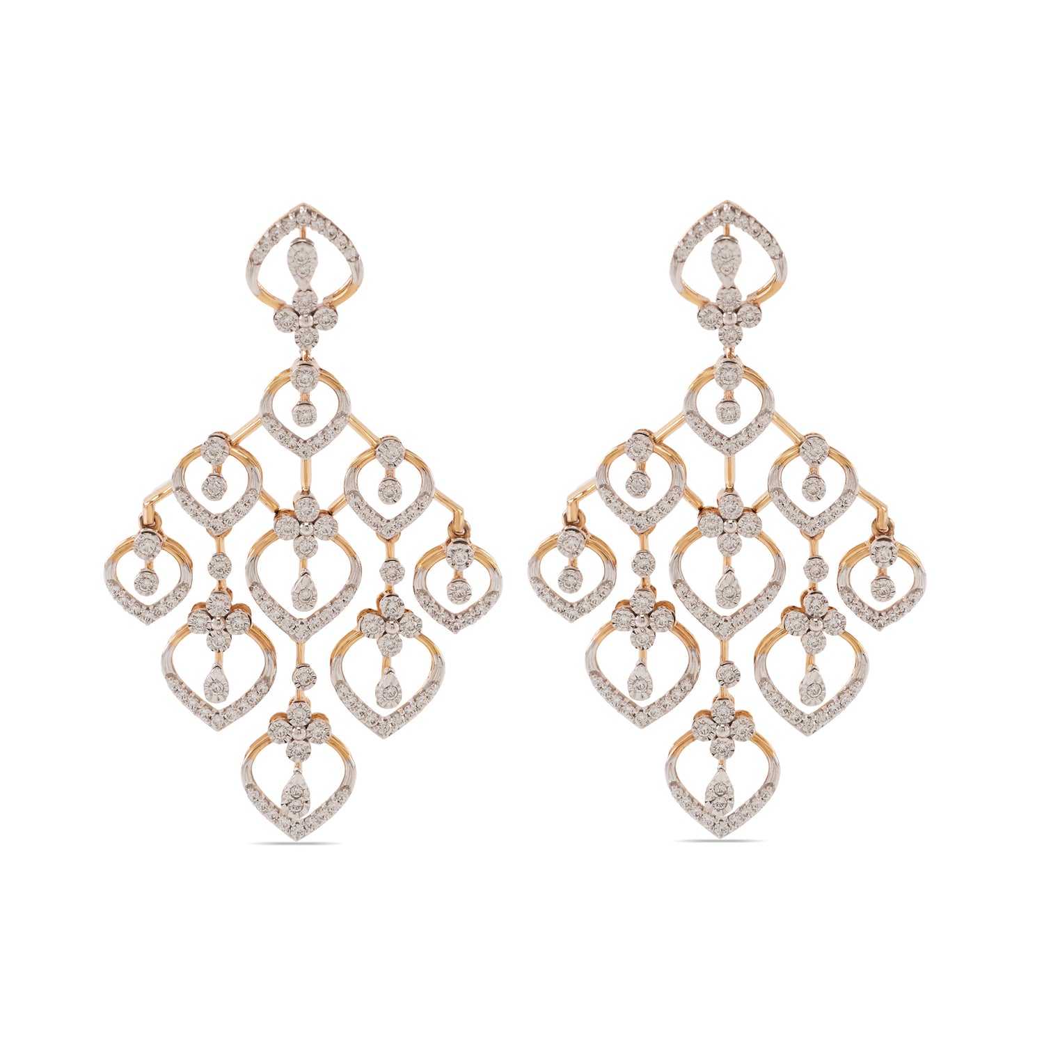 Intricate Chandelier Earrings for Women