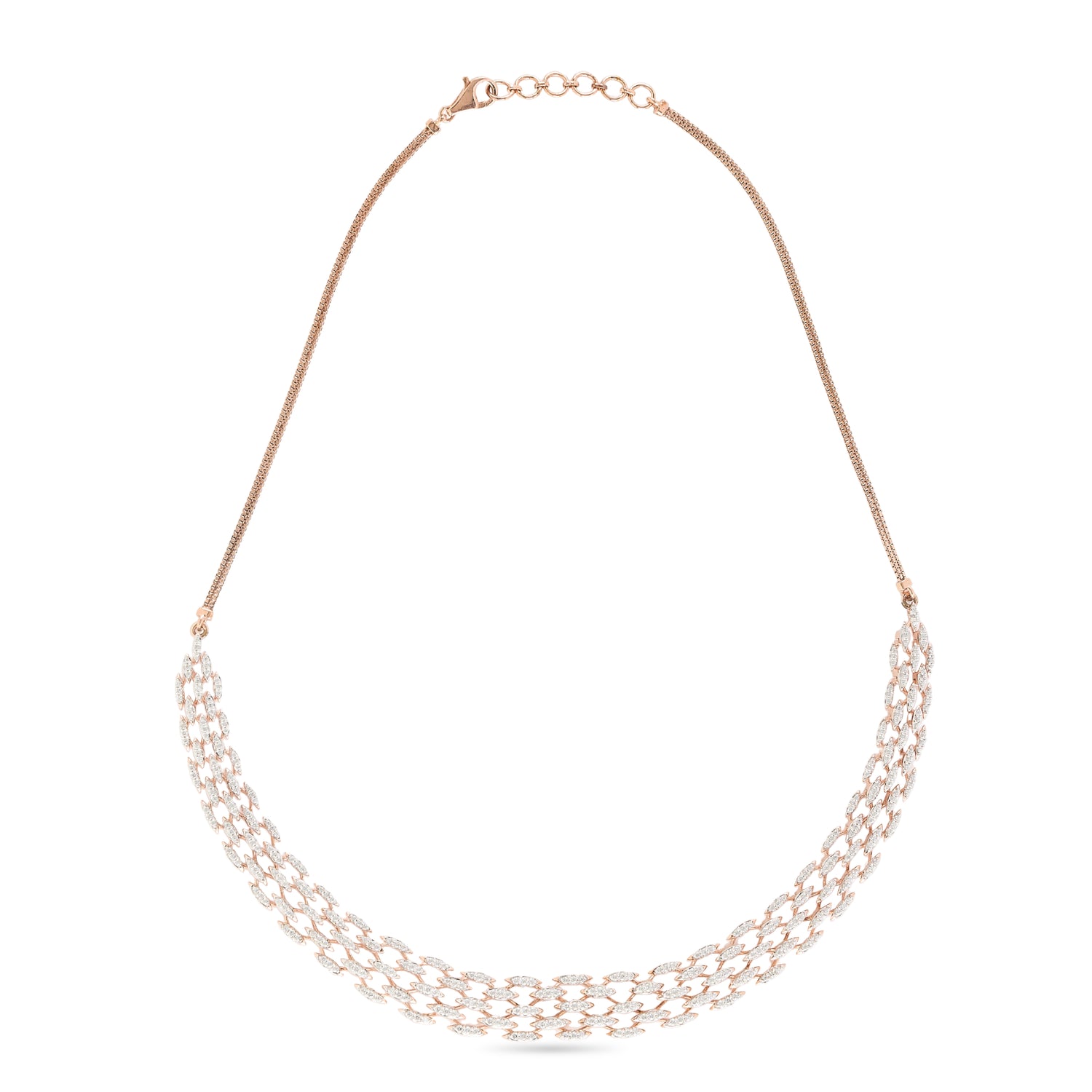 Circular Motif Necklace with Layered Geometric Design