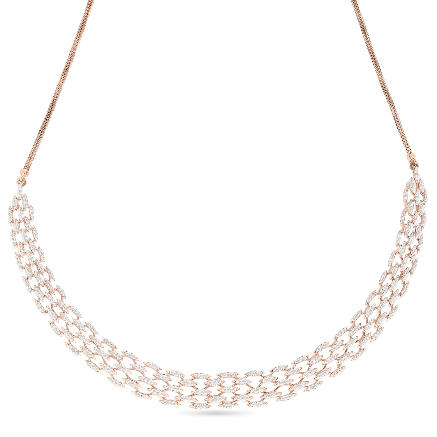 Circular Motif Necklace with Layered Geometric Design