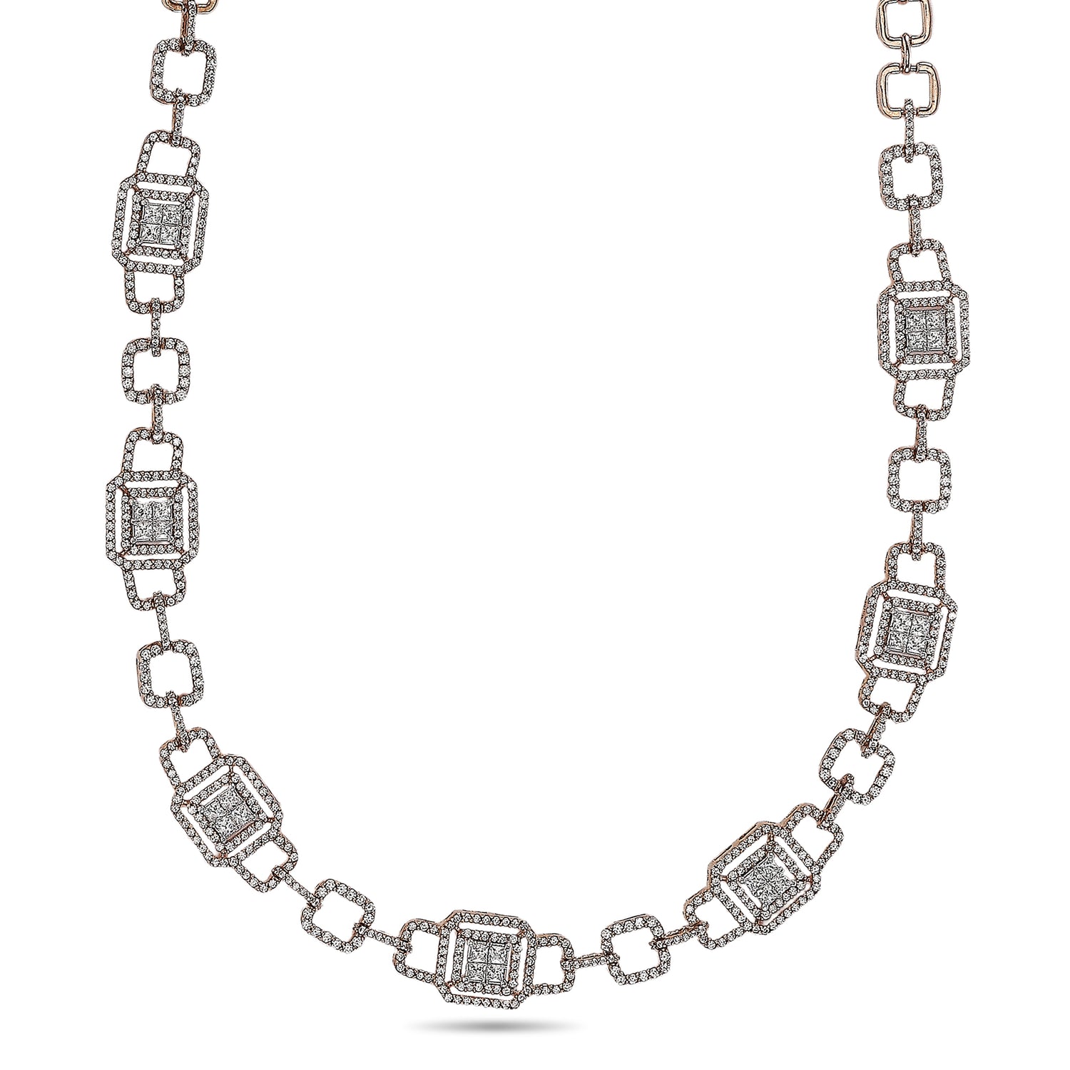 A Poised Geometry of Timeless Grace in a Statement Necklace