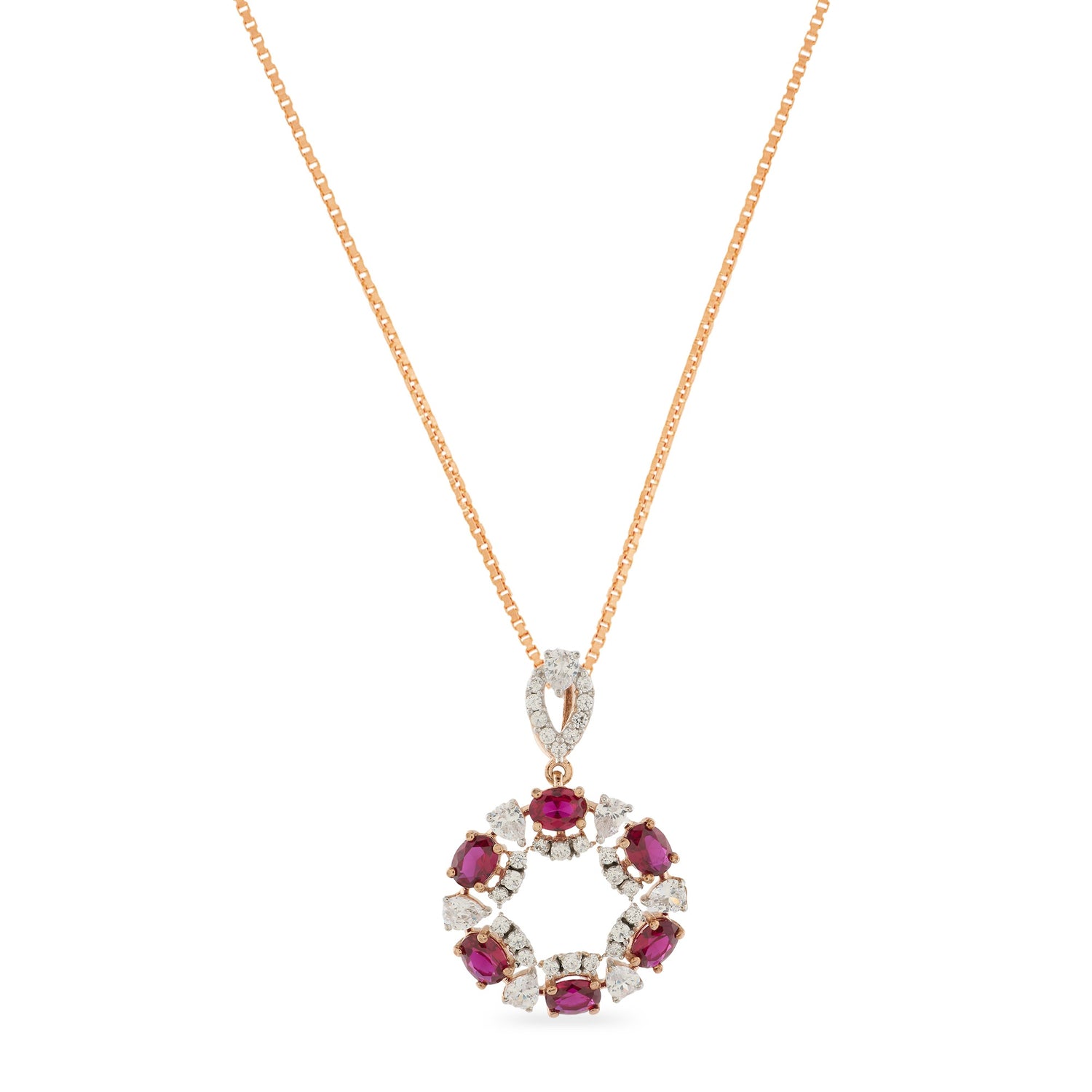 A Timeless Halo Pendant of Graceful Celebration and Romance