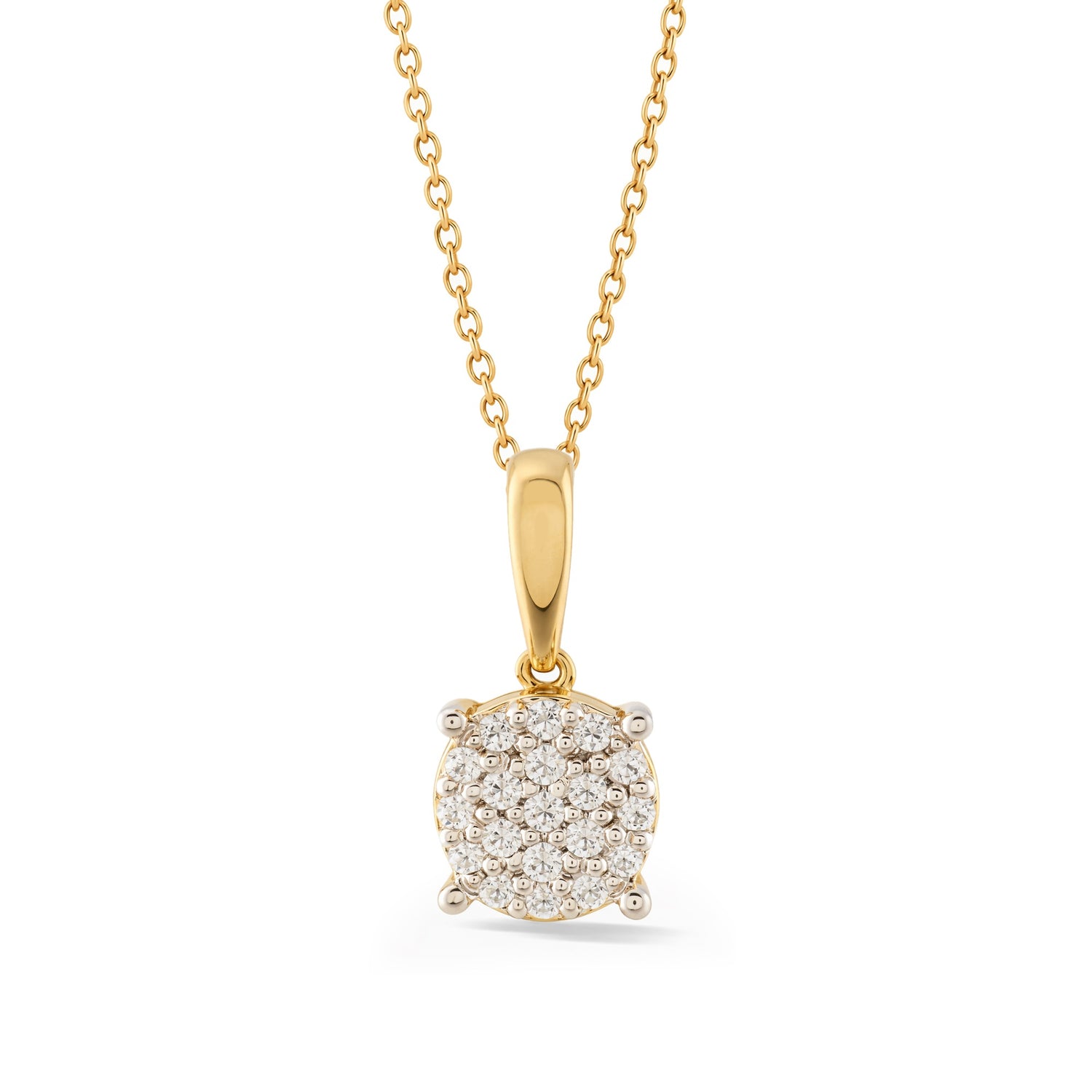 A Timeless Solitaire-Style Pendant with Subtle Brilliance